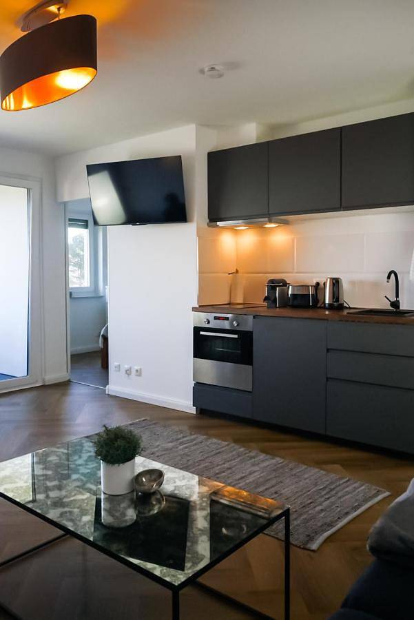 Ferienwohnung mit Meerblick für 4 Personen, mit Balkon und Ausblick