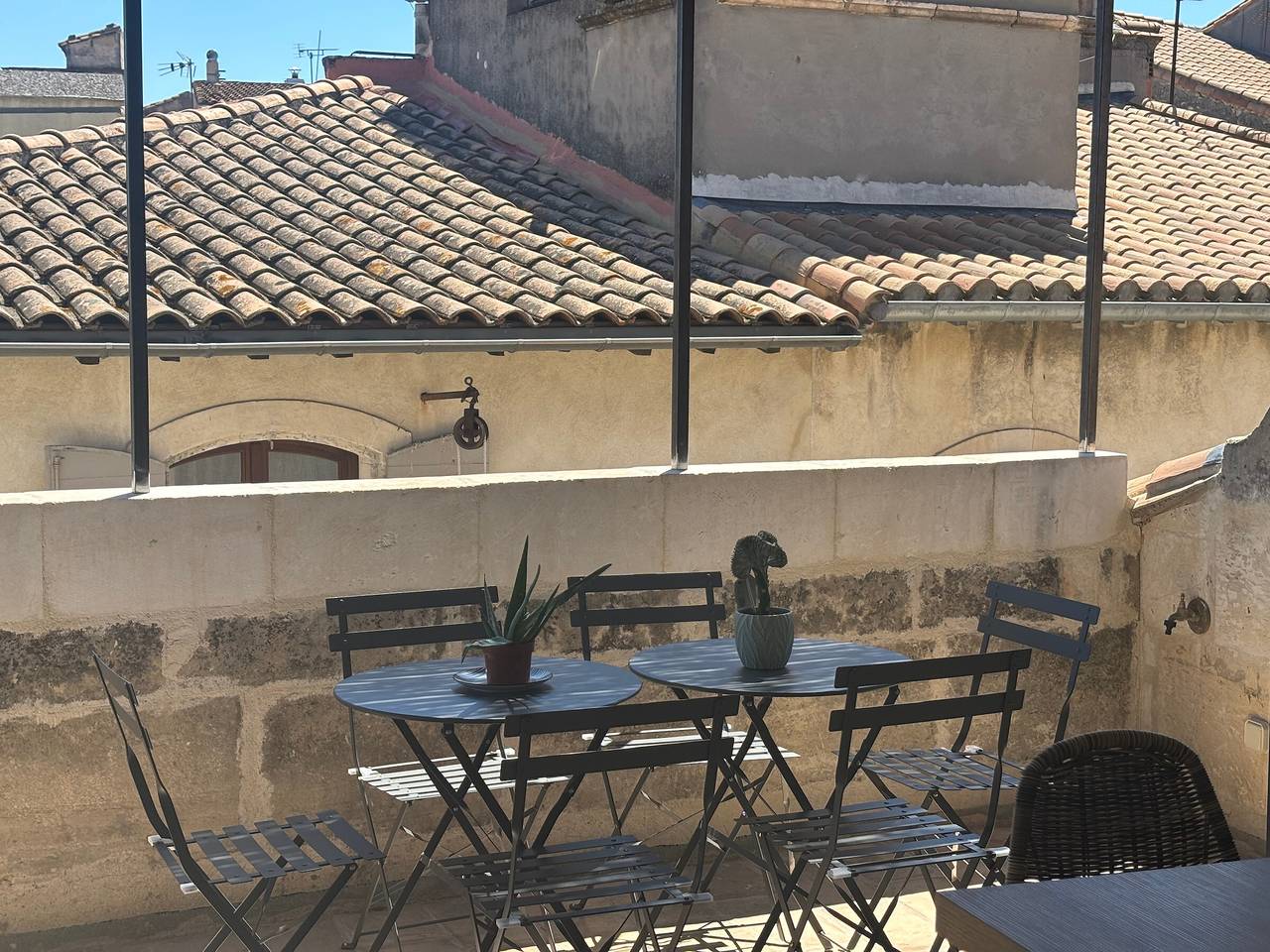 Appartement entier, Arles: Duplex Chic Centre - Clim & Vue Imprenable in Arles, Région d'Arles