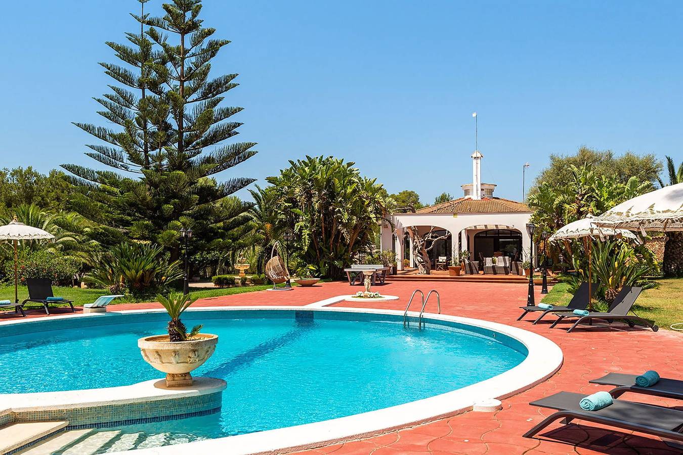 Villa Fountain in Son Carrió (Menorca), Ciutadella