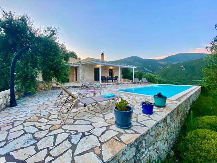 Villa voor 5 personen, with tuin and zwembad as well as uitzicht in Parga