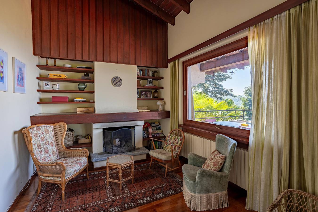 Groovy House – Vintage-Charme mit Seeblick und Natur pur in Vignone (Dumenza), Agra