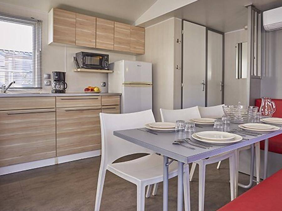Camping Roma Capitol - Mobile home 6 persons - Mobil-home | Classic Xl | 3 Bedrooms | 6 Pers. | Raised terrace | Air-con. in Rome, Rome Province