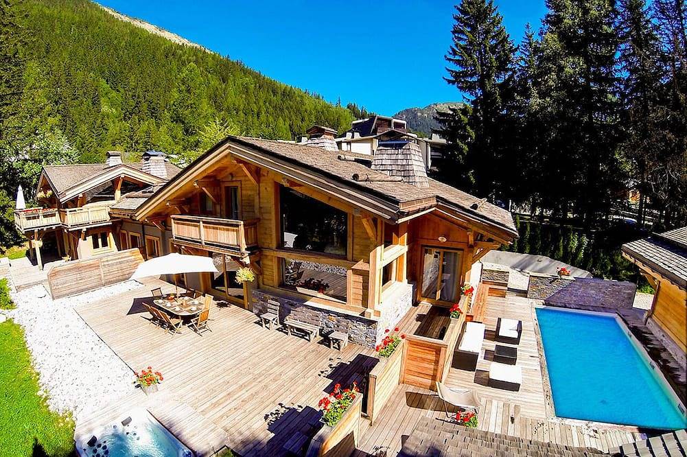 Chalet Terre – Panoramic Views of the Grands Montets, and Mont Blanc, Jacuzzi in Argentière, Chamonix-Mont-Blanc