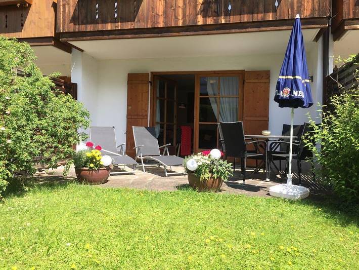 Ferienwohnung für 3 Personen, mit Terrasse und Garten in Rieden - 2