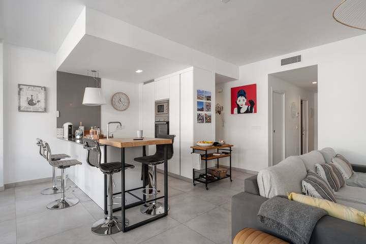 Ferienwohnung 'Tom 1 Hochwertiges Appartement' mit Gemeinschaftspool, WLAN & Klimaanlage in Islas Menores, Cartagena