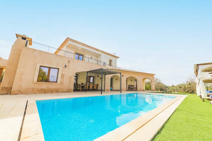 Finca für 8 Personen, mit Balkon und Garten in Campos - 4