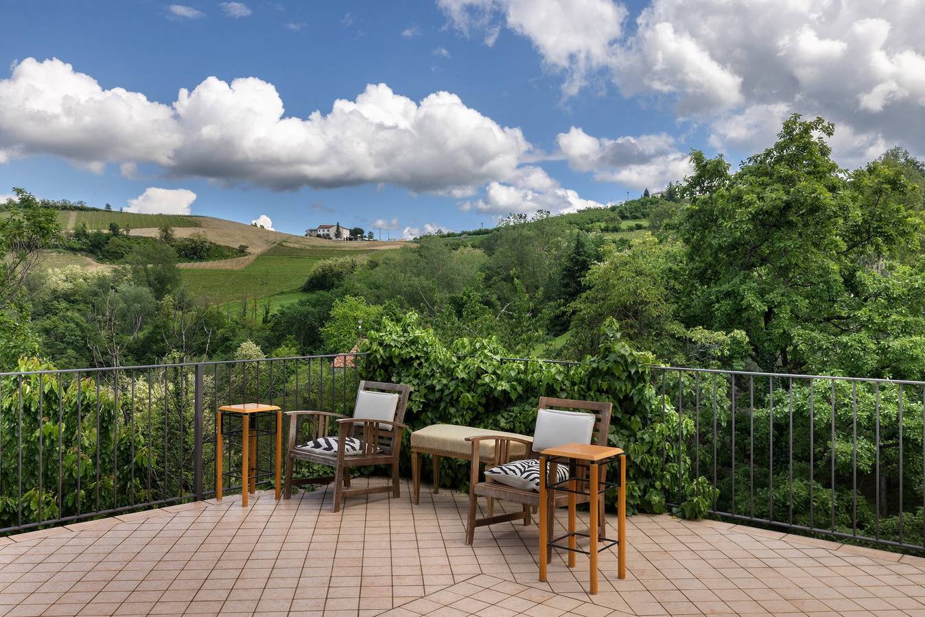 Room 'Favorita Suite' with Shared Terrace, Shared Garden and Wi-Fi in Mango indyjskie, Langhe
