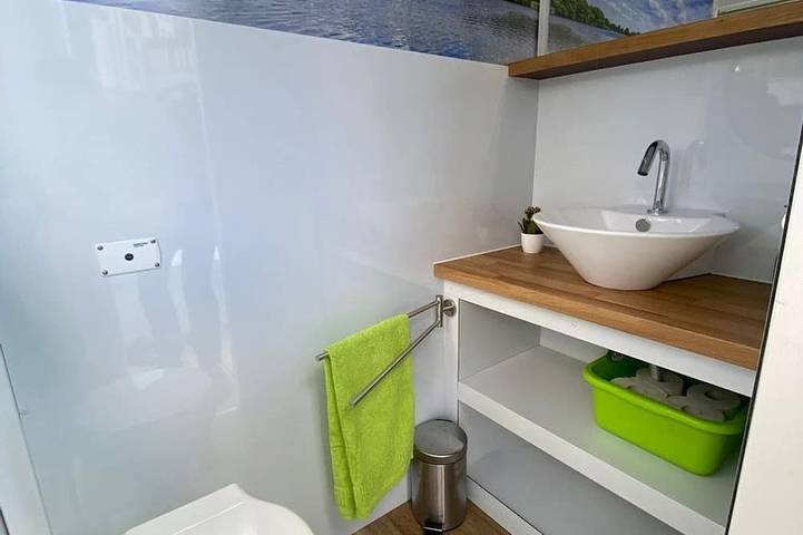 Blockhütte für 2 Personen, mit Balkon und Garten in Bad Saarow - 2