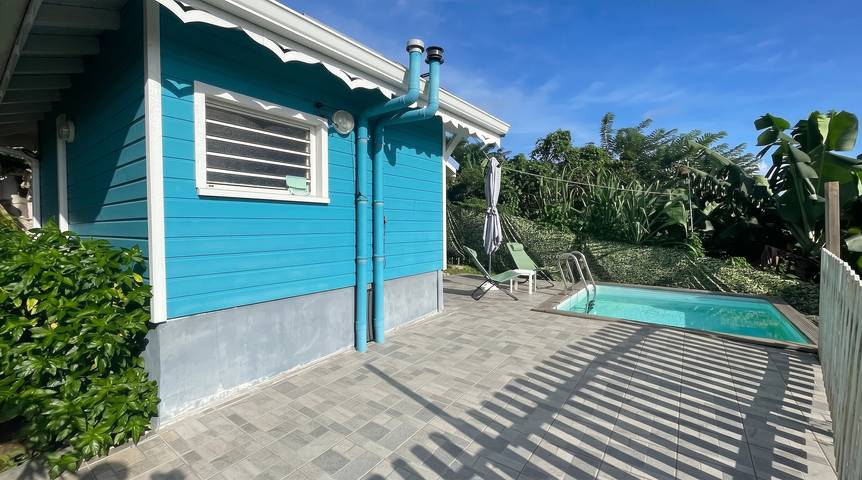 Bungalow con Piscina Privada en Sainte-Luce in Sainte-Luce, Martinica