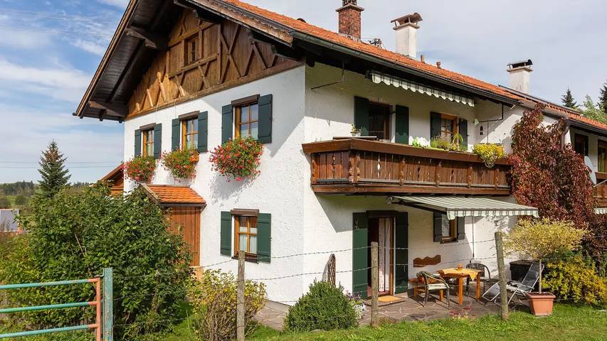 Ferienwohnung für 3 Personen, mit Garten, mit Haustier in Halblech