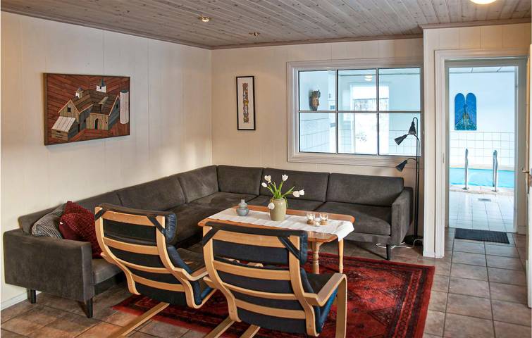 Ferienhaus für 10 Personen mit Sauna in Tveitvatnet, Åmli