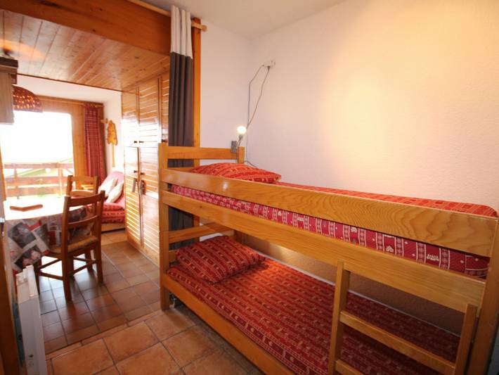 Estudio entero, Estudio cabina sur esquí para 5, mascotas Ok in Les Saisies, Albertville region