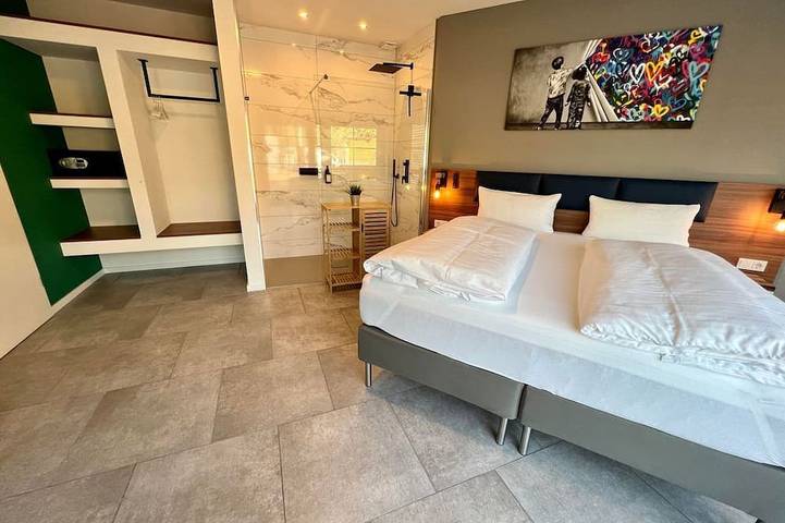 Ferienwohnung für 4 Personen, mit Whirlpool und Sauna sowie Terrasse und Garten am Bostalsee - 2