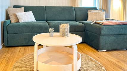 Ferienhaus mit Meerblick für 8 Personen, mit Sauna und Terrasse sowie Whirlpool und Garten, mit Haustier in der Lübeck