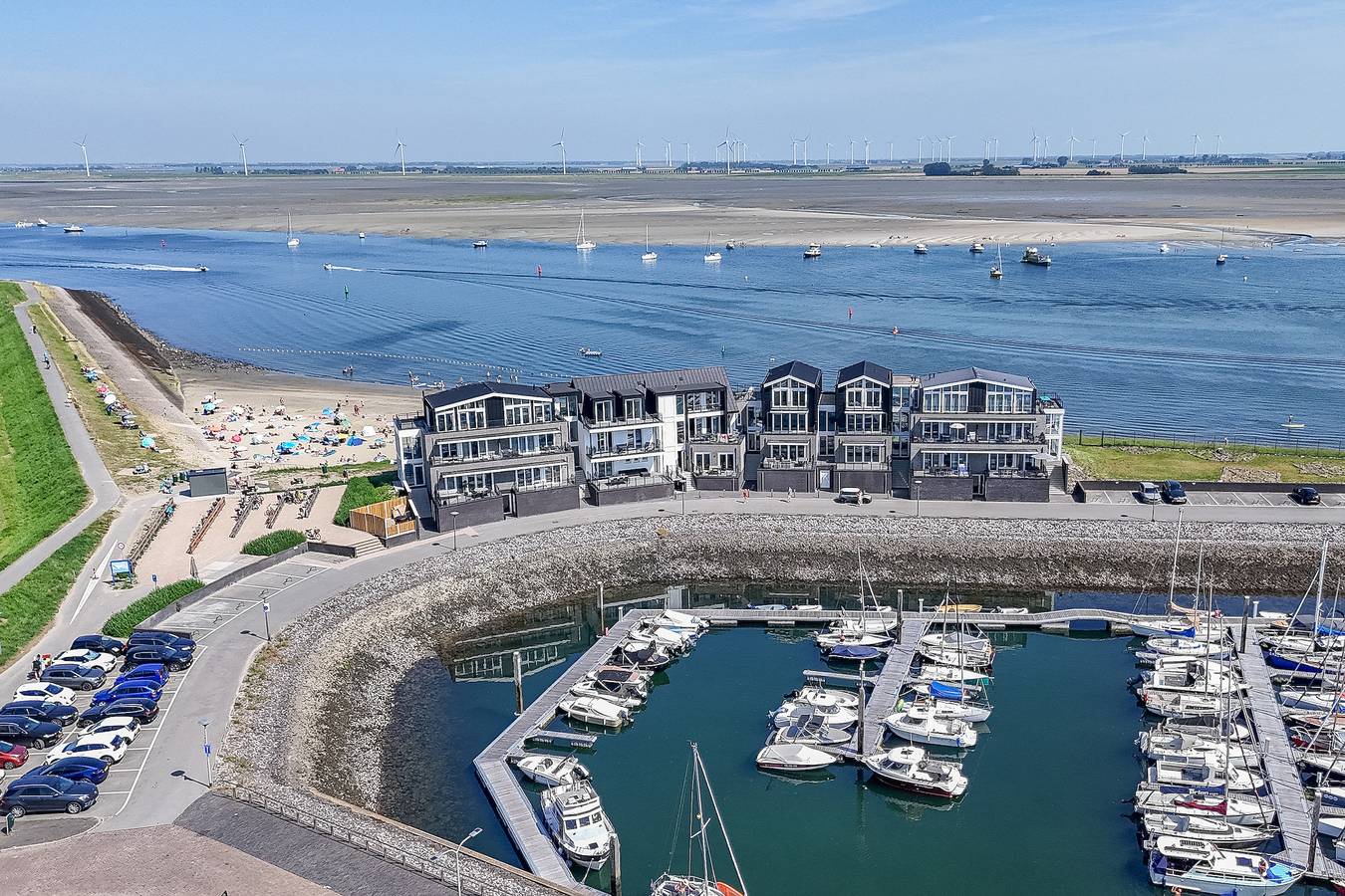 Ferienwohnung am Wasser - mit 2 Balkonen | Nr. 38 - 4 Pers. | Vista Maris in Sint-Annaland, Niederländische Nordsee