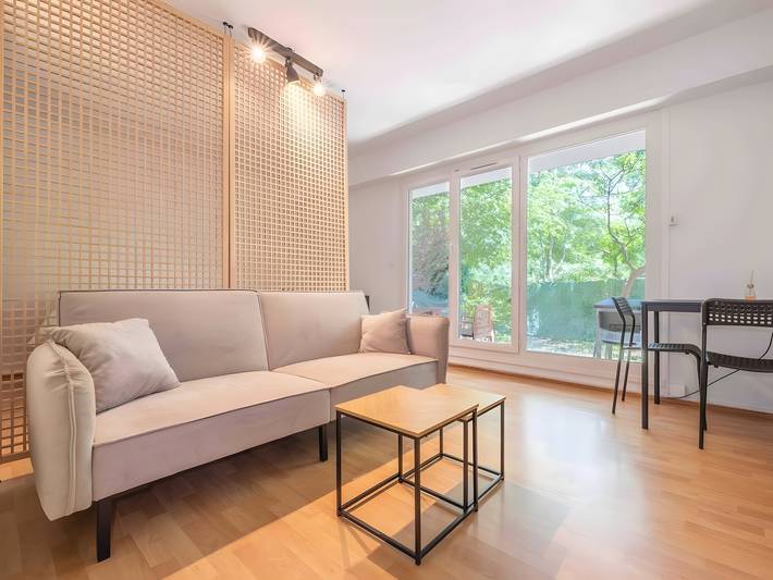 Appartement de vacances pour 4 personnes, avec Jardin