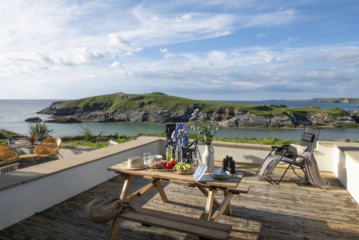 Holiday apartment for 5 people, with Balcony/Terrace and Balcony as well as Terrace in Newquay