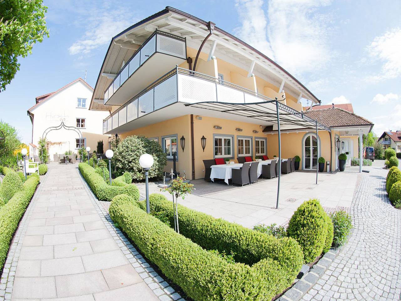 Hirsch 1783 Hotel und Genuss - Einzelzimmer "Komfort" mit Balkon in Langenargen, Bodenseekreis