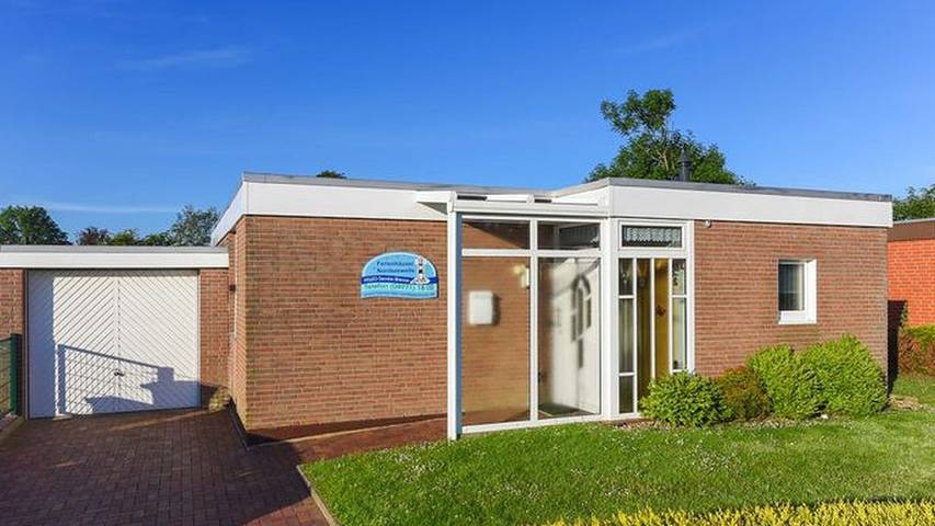 Bungalow für 4 Personen, mit Garten und Terrasse in Bensersiel