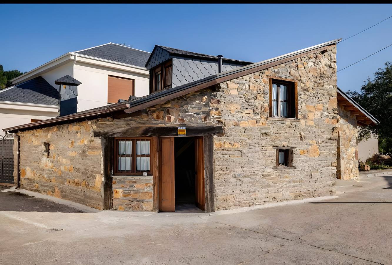 Casa Rural « La Casita del Pajar » à El Bierzo, avec Wi-Fi in Vega de Espinareda, Chaîne Cantabrique