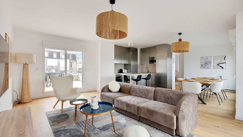 Apartamento de vacaciones para 6 personas, con balcón/terraza - 1