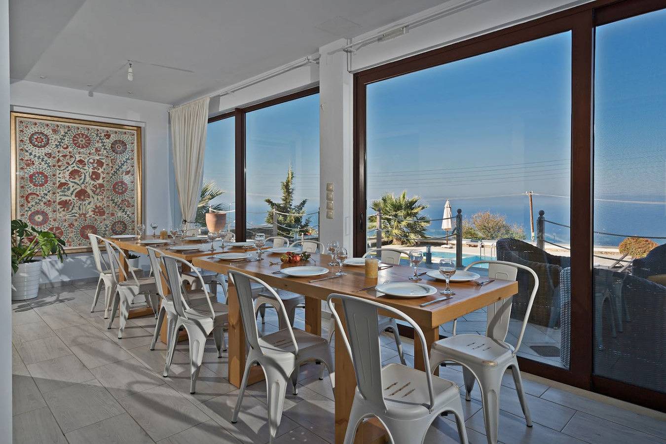 Ferienhaus für 23 Personen mit Balkon/Terrasse in Agia Pelagia, Achlada