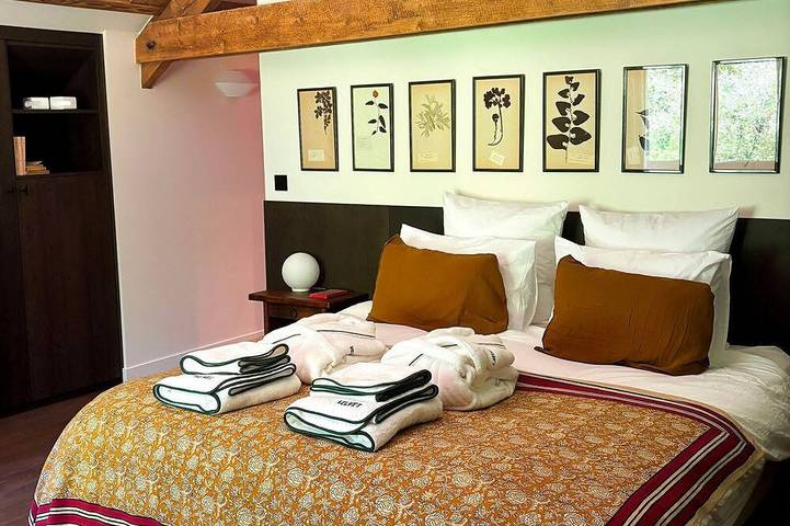 Location de vacances pour 8 personnes, avec jardin, animaux acceptés à Le Vaudoué - 2