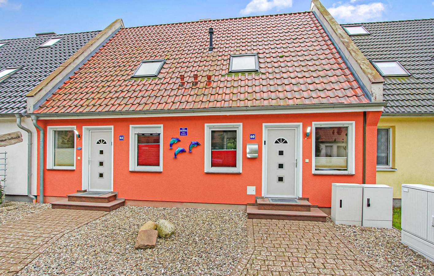 Charmante Wohnung mit Terrasse, Parkplatz & TV in der Nähe von Bodstedt Küstenlinie in Pruchten, Vorpommern