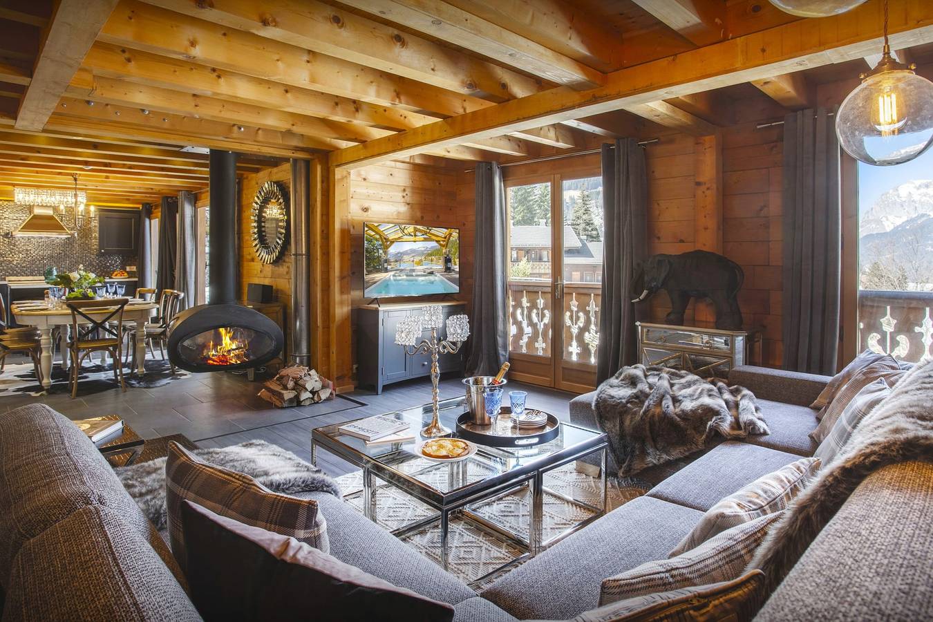 Maison pour 12 Personnes dans Chatel, Région de Thonon-les-Bains