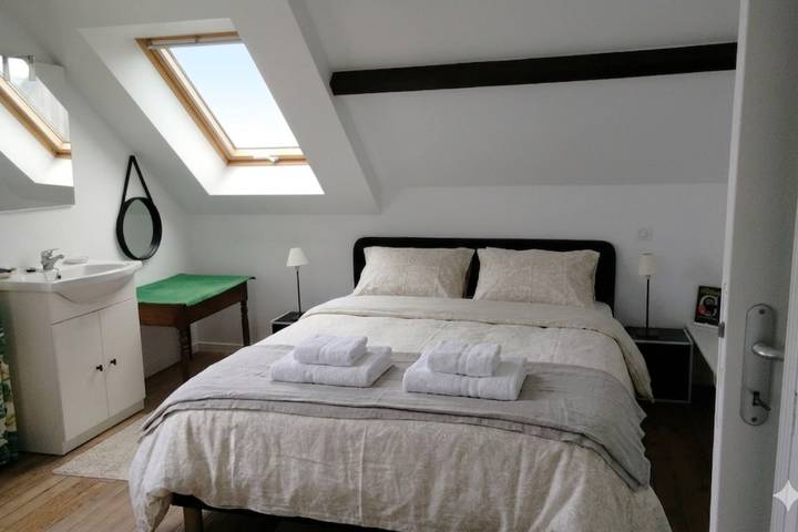 Maison en bord de mer avec vue sur la falaise in Piriac-sur-Mer, Côte d'Amour