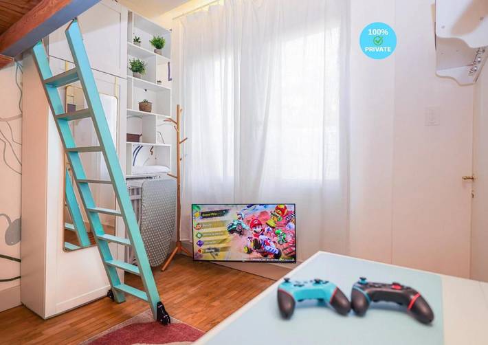 Gîte pour 2 personnes, avec jardin à Gennevilliers - 4