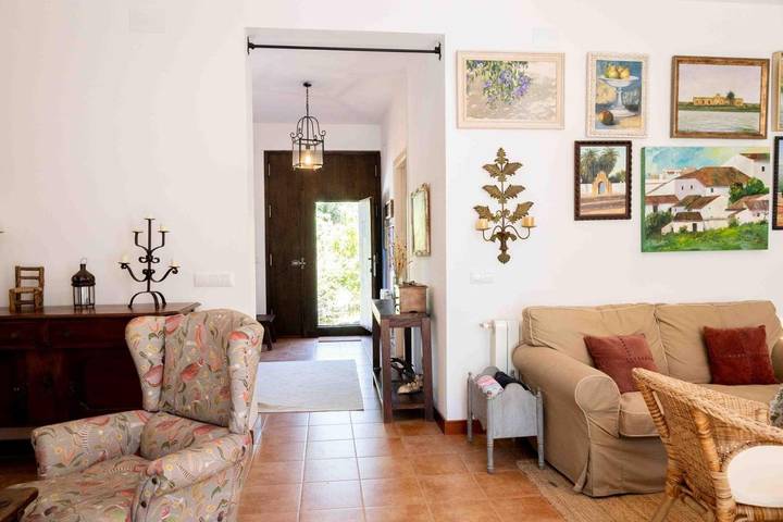 Casa rural con piscina para 5 personas, con balcón y vistas además de piscina y jardín en Sierra de Aracena y Picos de Aroche - 4