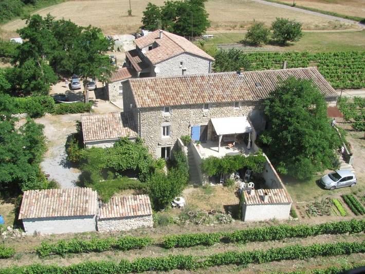 Location de vacances pour 4 personnes, avec terrasse à Rosières (Ardèche) - 2