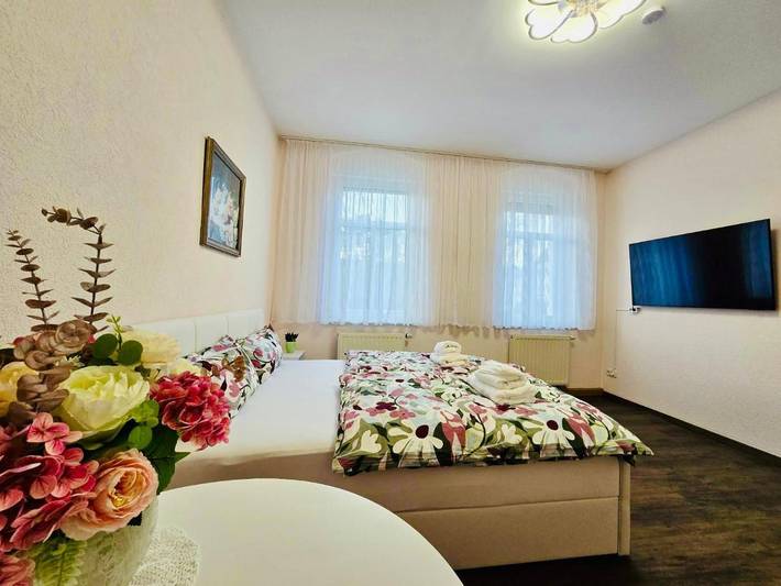 Ferienwohnung für 6 Personen, mit Terrasse und Garten sowie Ausblick in Döbeln - 2
