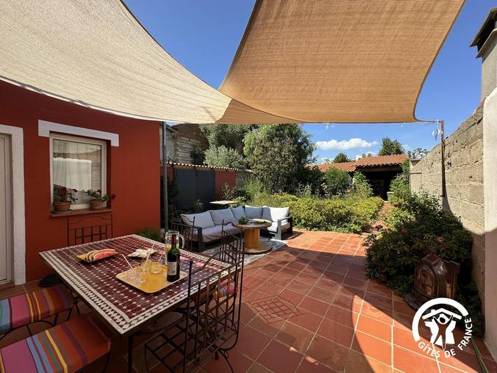 Gîte pour 4 personnes, avec Terrasse et Jardin