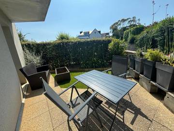 Gîte pour 2 personnes, avec terrasse à Donville-les-Bains
