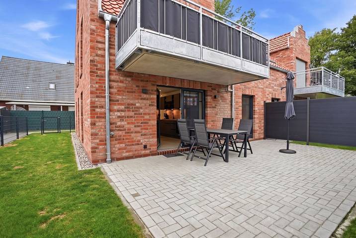 Ganze Wohnung, Küstenkoje: Neue Ferienwohnung mit Garten in Norddeich in Norddeich, Norden und Umgebung