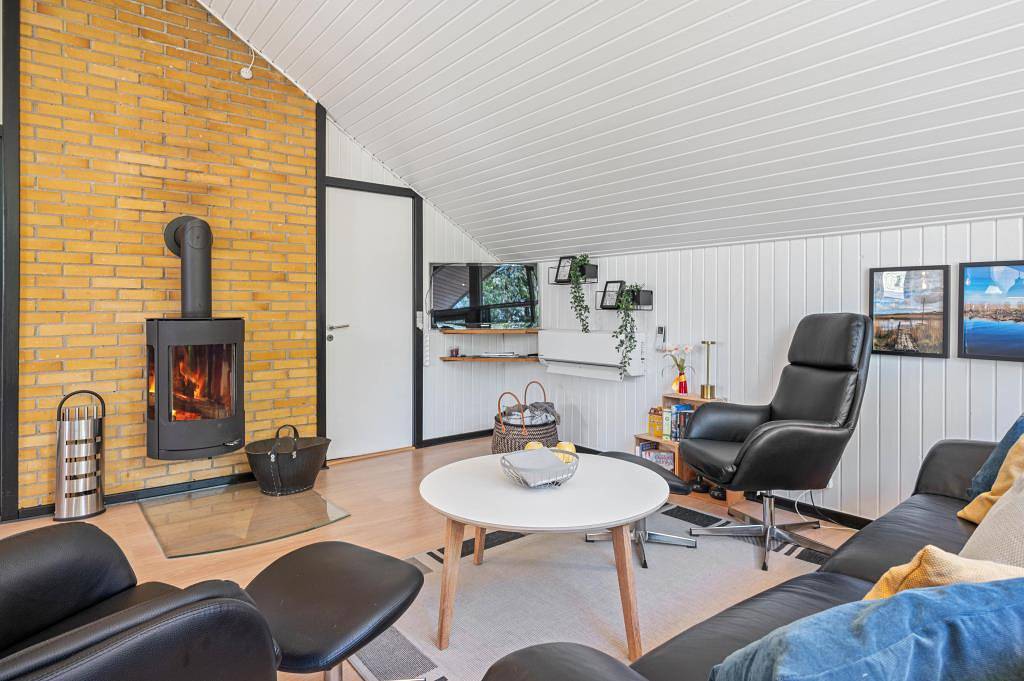 Charmantes Ferienhaus mit Feuerstelle und Shelter in Lodbjerg Hede, Ringkøbing