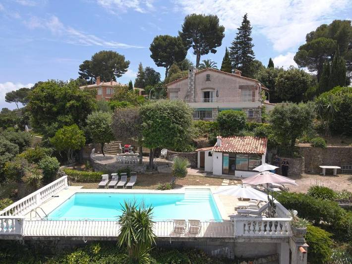 Villa pour 10 personnes, avec jardin et piscine ainsi que terrasse et vue à Biot - 4