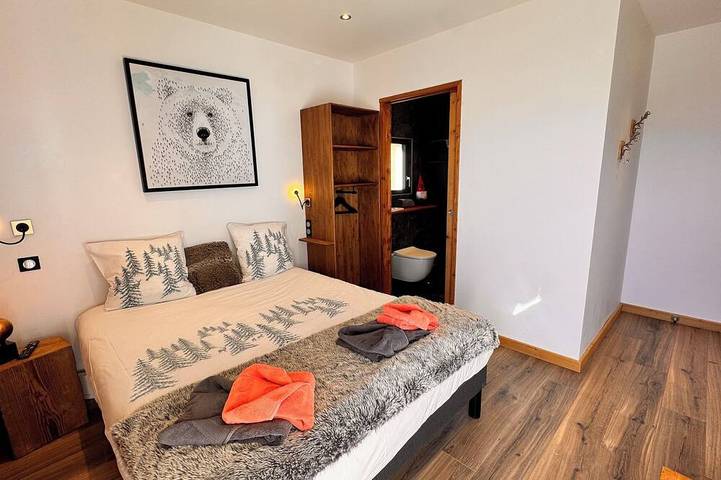 Chalet nuevo | Esquiar a pie | Centro de Les Saisies | 12 personas | sauna in Les Saisies, Albertville region
