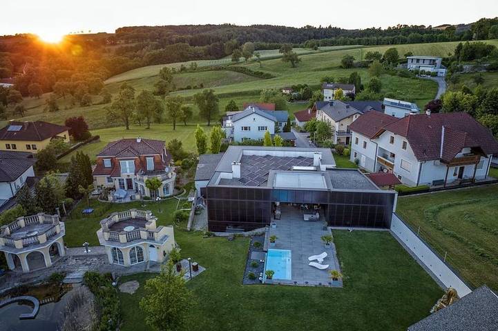 Ferienwohnung für 4 Personen, mit Pool und Garten sowie Whirlpool und Sauna in Mühlviertel