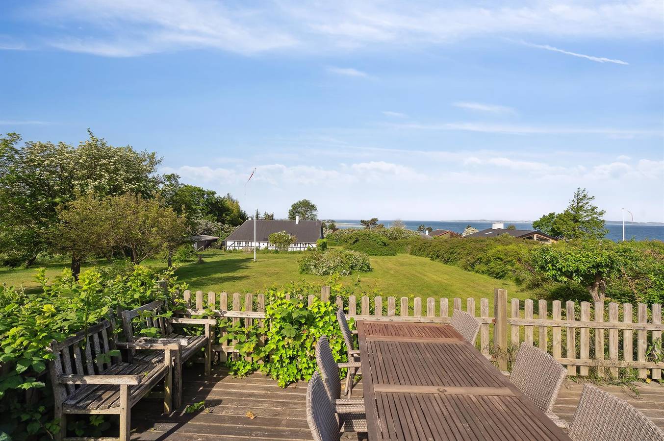 Pet friendly home in Faaborg with house sea view in Hesseløje, Fåborg