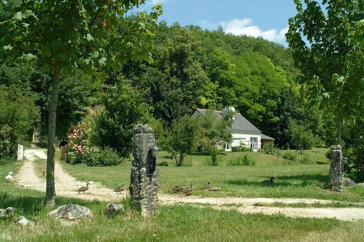 Petit coin pour pécheurs et randonneurs, le calme la détente à la campagne. in Saint-Épain, Vallée de la Loire