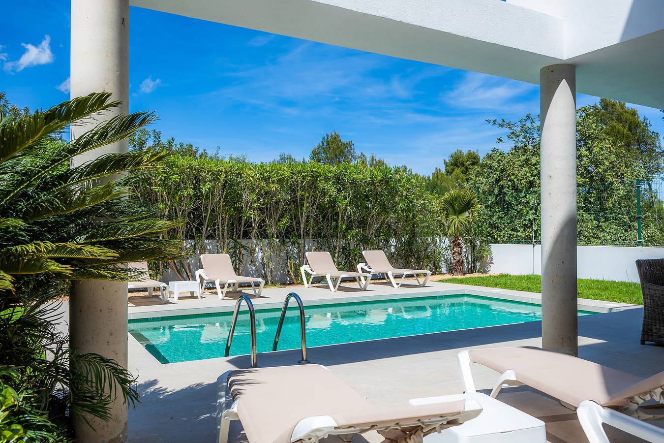 Villa 'Oasis N'Aguait' mit privatem Pool, Wlan und Klimaanlage in Pedruscada, Capdepera