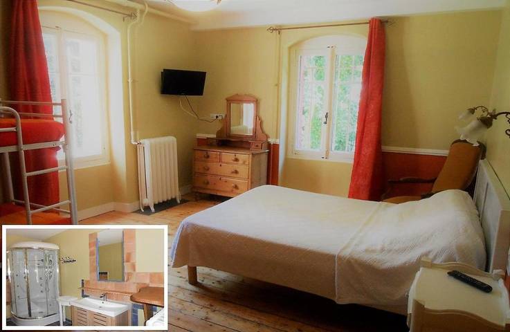 Hôtel pour 2 personnes, avec Terrasse et Jardin à Morestel - 4