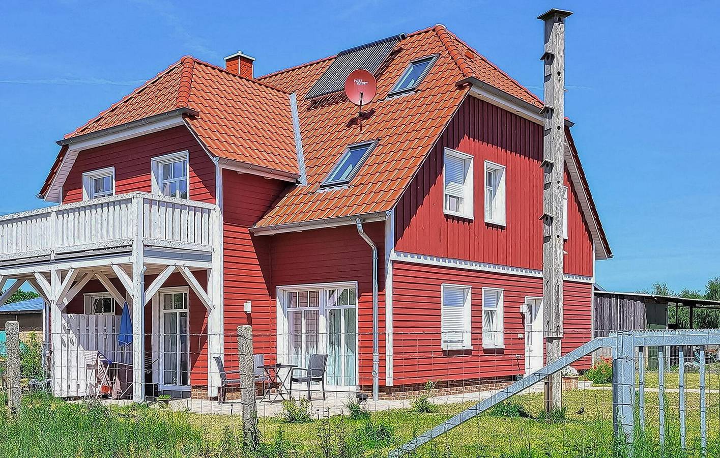 Ganze Ferienwohnung, Appartement am Strand mit Kabel-TV und Parkplatz in Userin, Mecklenburg-Strelitz