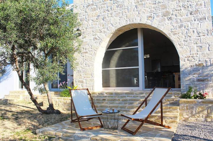 Villa für 4 Personen, mit Garten in Kamilari