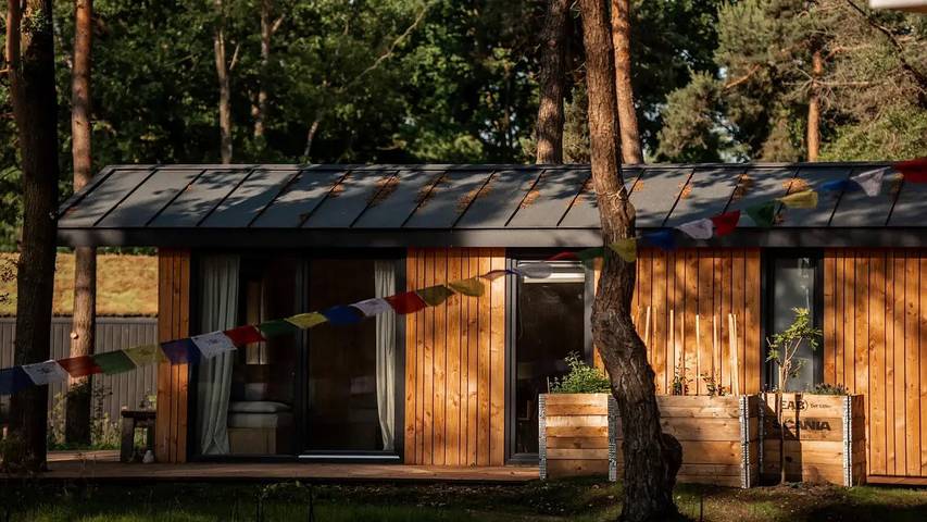 Ferienhaus für 5 Personen, mit Garten und Sauna