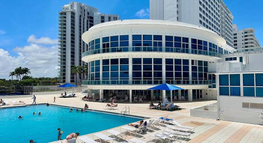 Ferielejlighed for 4 personer, med balkon og udsigt, husdyr tilladt i Miami Beach