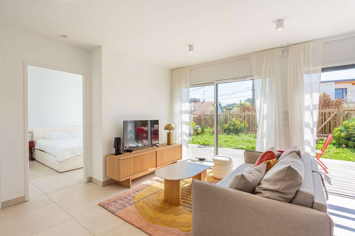 Apartamento entero, Bel appartement avec jardin proche des plages in Anglet, Region de Bayona